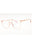 5809SB - Milky Pink/Clear demo lens