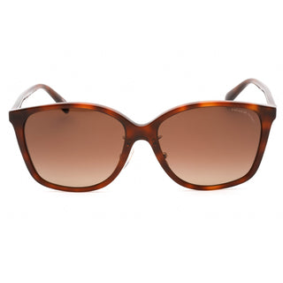 Coach 0HC8361F Sunglasses Caramel Tortoise/Brown Gradient Polarized Unisex-AmbrogioShoes