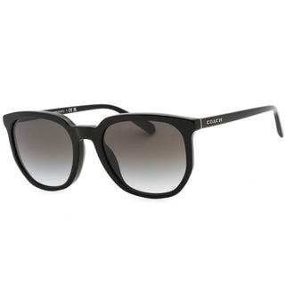 Coach 0HC8384U Sunglasses Black / Grey Gradient Unisex-AmbrogioShoes