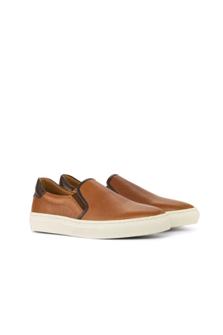 Como Carate Full Grain Leather Slip-On Sneaker (CM1012)