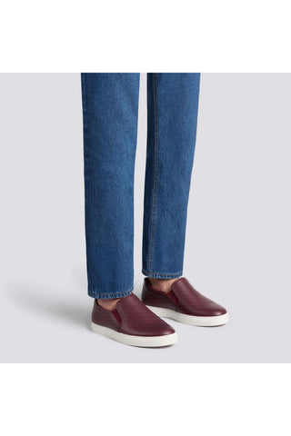 Como Carate Full Grain Leather Slip-On Sneaker (CM1012)