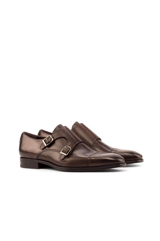 Como Cernobbio Leather Double Monk Strap (CM1004)