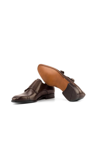 Como Cernobbio Leather Double Monk Strap (CM1004)