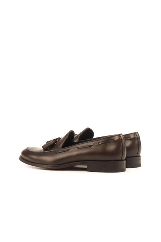 Como Laglio Calf-Skin Leather Tassel Loafer (CM1006)-AmbrogioShoes