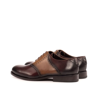 Como Lecco Calf-Skin Leather Saddle Oxford (CM1009)-AmbrogioShoes