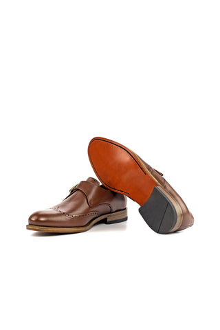 Como Moltrasio Calf-Skin Leather Single Monk-Strap (CM1010)