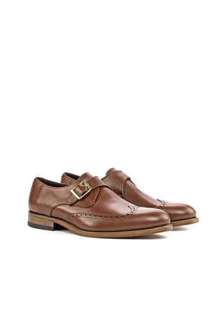 Como Moltrasio Leather Single Monk-Strap (CM1010)