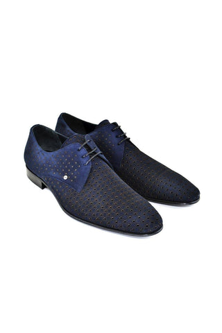 Corrente 2414 Peforated Suede Derby (CRT1244)