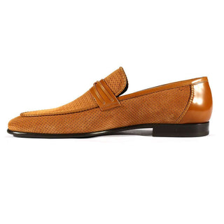 Corrente 3417HS Perforated Suede Leather Loafers (CRT1000)-AmbrogioShoes