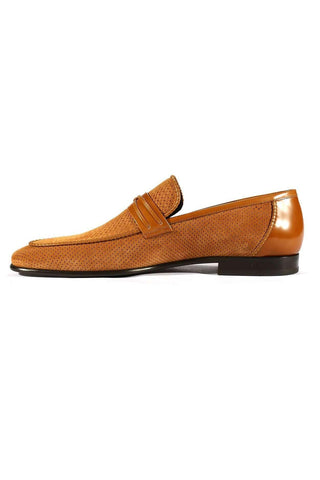Corrente 3417HS Perforated Suede Loafer