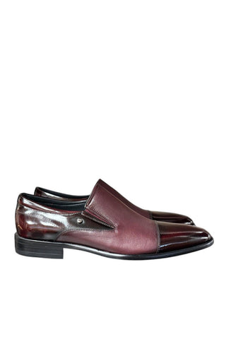Corrente 3519 Leather Loafer - Burgundy