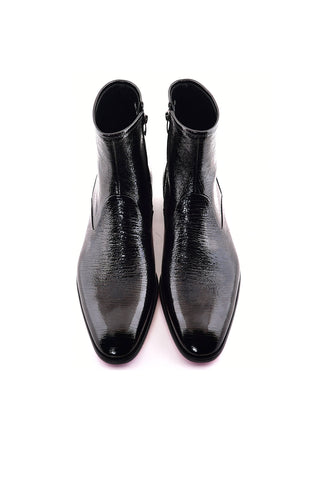 Corrente 3617V Vita Leather Boot - Black