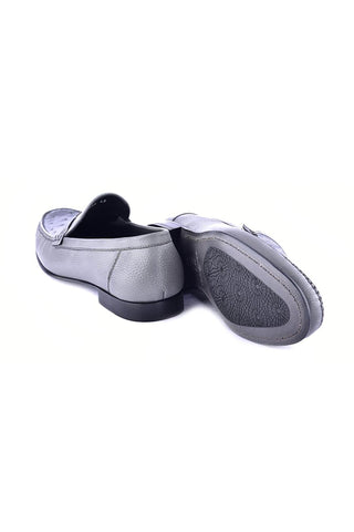 Corrente 3898Ost Exotic Ostrich & Deer Skin Moccasin Loafers (CRT1471)-AmbrogioShoes