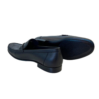 Corrente 3898Ost Men's Shoes Exotic Ostrich & Deer Skin Moccasin Loafers (CRT1471)-AmbrogioShoes