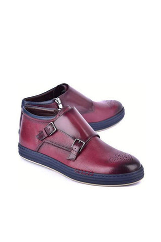 Corrente 4302 Calf-Skin Leather Hightop Sneakers (CRT1509)-AmbrogioShoes