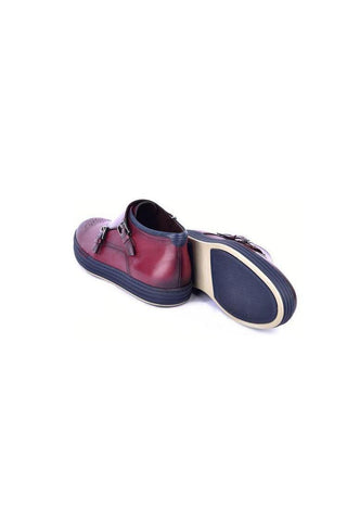 Corrente 4302 Calf-Skin Leather Hightop Sneakers (CRT1509)-AmbrogioShoes