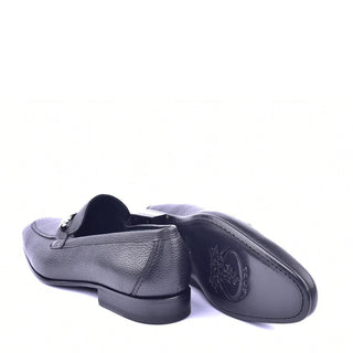 Corrente 4428 Men's Shoes Grain Calf-Skin Leather Horse-Bit Loafers (CRT1344)-AmbrogioShoes