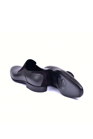 Corrente 4748 Leather Loafer - Black