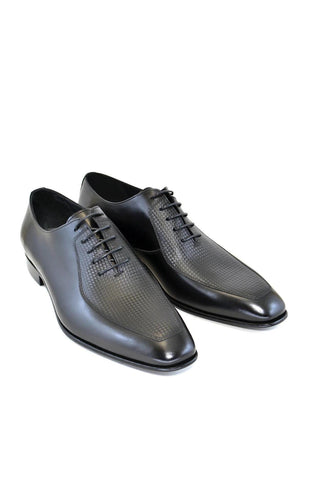 Corrente 5099 Black Calf-Skin Leather Lace Up Oxfords (CRT1302)-AmbrogioShoes