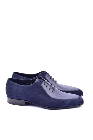 Corrente 5099 Suede & Calf-Skin Leather Oxfords (CRT1304)-AmbrogioShoes