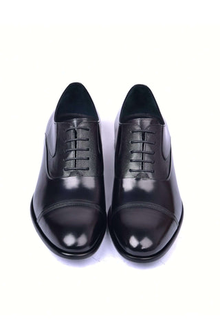 Corrente 5256 Leather Oxford - Black