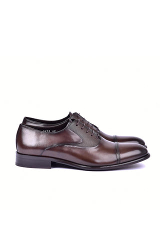 Corrente 5256 Leather Oxford - Brown