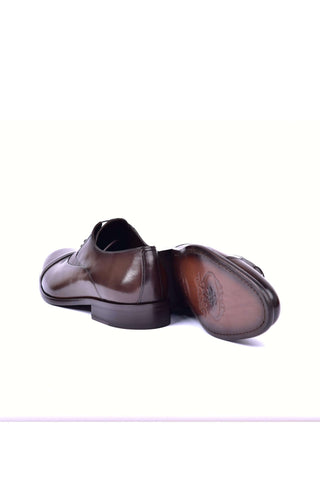 Corrente 5256 Leather Oxford - Brown