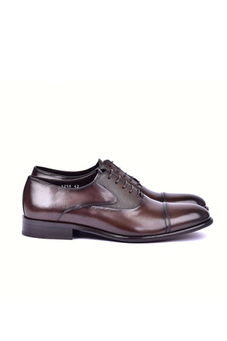 Corrente 5256 Leather Oxford - Brown