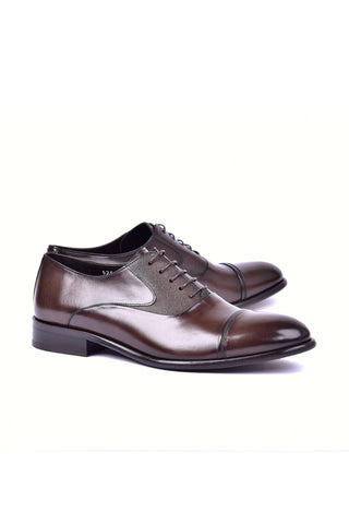 Corrente 5256 Leather Oxford - Brown