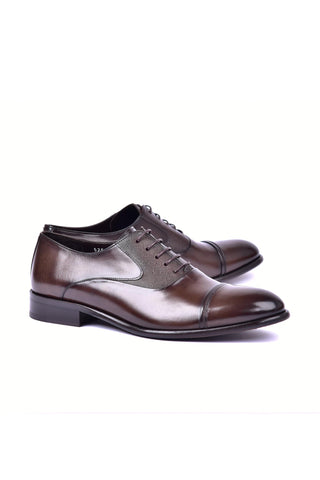 Corrente 5256 Leather Oxford - Brown