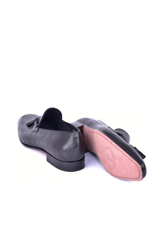 Corrente 5509 Leather Loafer - Black