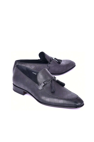 Corrente 5509 Leather Loafer - Black