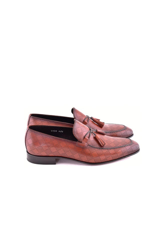 Corrente 5509 Leather Loafer - Tan