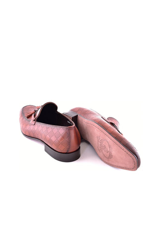 Corrente 5509 Leather Loafer - Tan