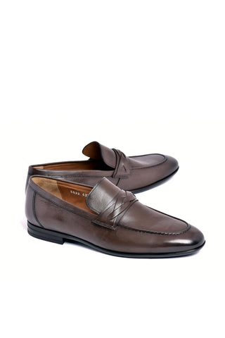 Corrente 5532 Deer Loafer - Brown