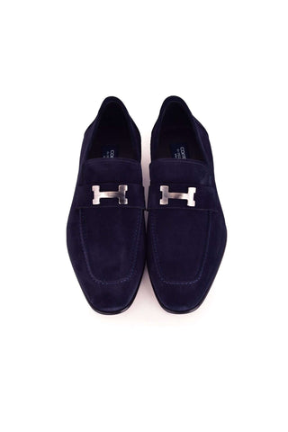Corrente 5760S Suede Loafer - Navy