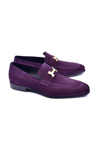 Corrente 5760S Suede Loafer - Purple