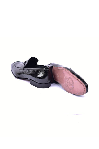 Corrente 5760V Vita Leather Loafer - Black