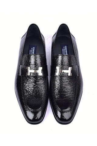 Corrente 5760V Vita Leather Loafer - Black