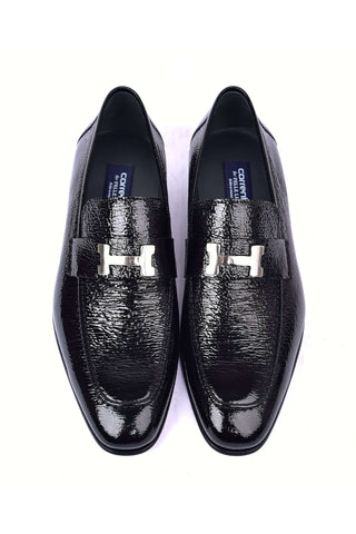Corrente 5760V Vita Leather Loafer - Black