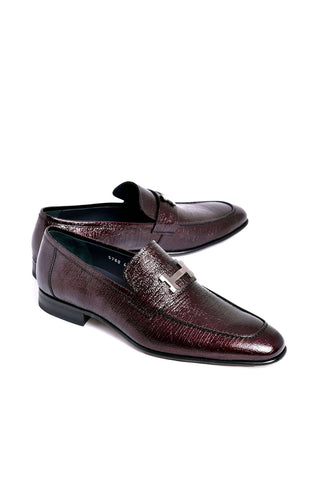 Corrente 5760V Vita Leather Loafer - Burgundy
