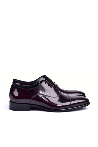 Corrente 6265 Patent Oxford - Burgundy