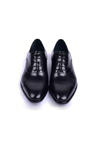 Corrente 6265 Shiny Calf-Skin Leather Cap toe Oxfords (CRT1450)-AmbrogioShoes