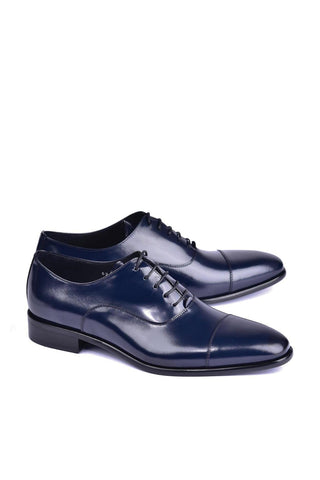 Corrente 6265 Shiny Calf-Skin Leather Cap toe Oxfords (CRT1450)-AmbrogioShoes