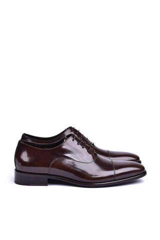 Corrente 6265 Shiny Calf-Skin Leather Cap toe Oxfords (CRT1450)-AmbrogioShoes