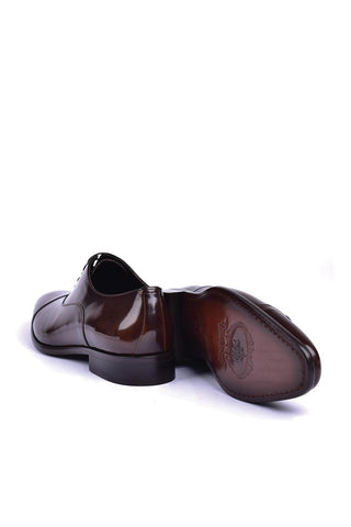 Corrente 6265 Shiny Calf-Skin Leather Cap toe Oxfords (CRT1450)-AmbrogioShoes