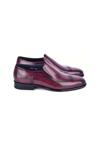Corrente 6401 Leather Loafer - Red
