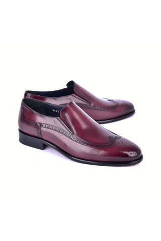 Corrente 6401 Leather Loafer - Red
