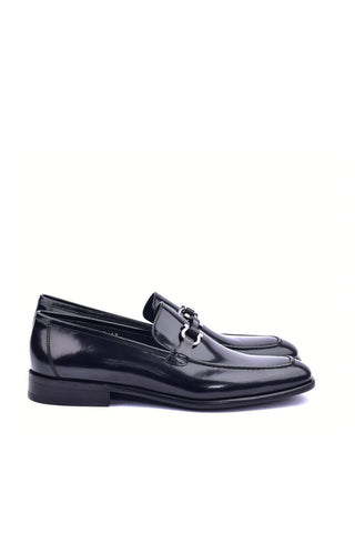 Corrente 6415 Leather Horse-Bit Loafer