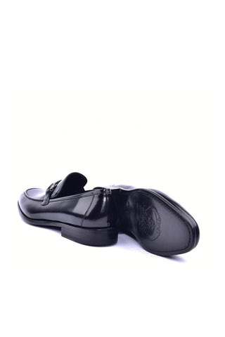 Corrente 6415 Leather Horse-Bit Loafer